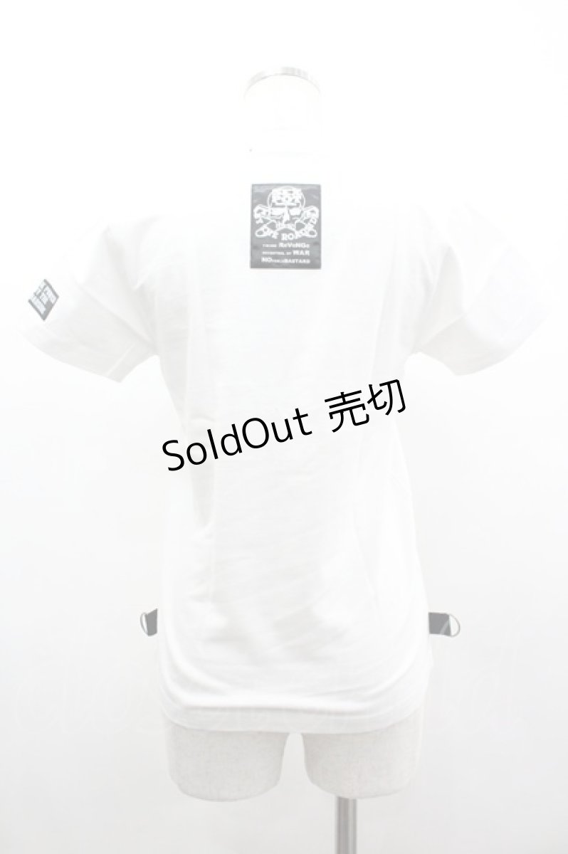 画像2: SEX POT ReVeNGe / KILLHIMプリントTシャツ S 白Ｘ黒Ｘ赤 I-26-03-14-038-SP-TO-SA-ZI (2)