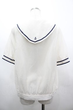 画像2: Fi.n.t / シースルーセーラーブラウス  オフ I-26-03-14-004-CA-BL-TE-ZI