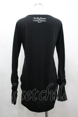 画像2: SEX POT ReVeNGe / SEXPOT KTOKYOキャラプリントカットソー S 黒Ｘカラフル I-26-03-14-041-SP-TO-SA-ZI