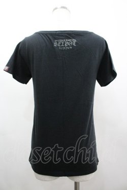 画像2: SEX POT ReVeNGe / アニマルプリント半袖カットソー S 黒 I-26-03-14-042-SP-TO-SA-ZI