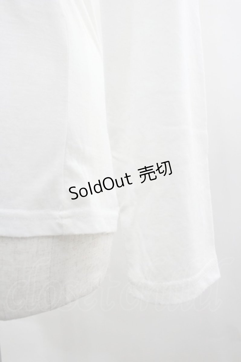 画像3: BPN / クラウン×チェーンptカットソー M 白 I-26-03-14-044-GO-TO-TE-ZI (3)