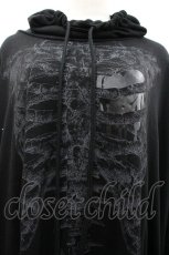 画像3: ALGONQUINS / スケルトンハイネックロングトップス F 黒 I-26-03-14-045-AL-TO-TE-ZI (3)