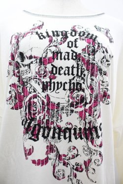 画像3: ALGONQUINS / スカル×ローズカットソー F オフ I-26-03-14-046-AL-TO-TE-ZI