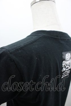 画像3: SEX POT ReVeNGe / ナース風プリントTシャツ  黒Ｘ赤Ｘサックス I-26-03-14-047-SP-TO-SA-ZI