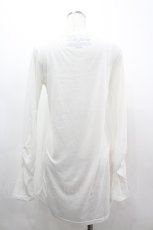 画像2: SEX POT ReVeNGe / つかみうさぎプリントカットソー S 黒Ｘカラフル I-26-03-14-050-SP-TO-SA-ZI (2)