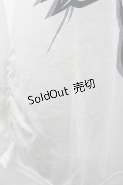 画像4: SEX POT ReVeNGe / つかみうさぎプリントカットソー S 黒Ｘカラフル I-26-03-14-050-SP-TO-SA-ZI