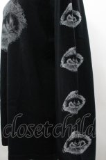 画像3: MALICIOUS.X / Sanpaku eyes long sleeve T-shirt  黒 I-26-03-14-052-PU-TO-TE-ZI (3)