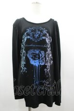 画像1: SEX POT ReVeNGe / プリントカットソー  黒 I-26-03-14-053-SP-TO-TE-ZI (1)