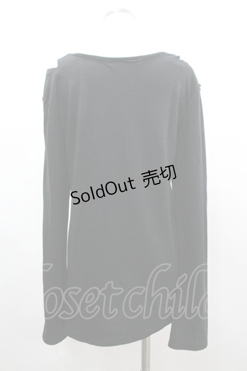 画像2: SEX POT ReVeNGe / プリントカットソー  黒 I-26-03-14-053-SP-TO-TE-ZI (2)