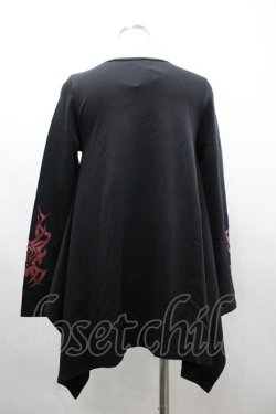 画像2: Qutie Frash / Vネックトップス  黒 I-26-03-14-055-QU-TO-SA-ZI