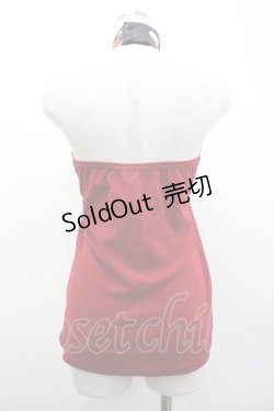 画像2: Qutie Frash / クロスキャミ  赤Ｘ黒 I-26-03-14-058-QU-TS-SA-ZI