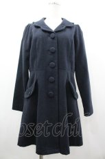 画像1: Fi.n.t / スカラップ襟コート F ネイビー I-26-03-14-059-CA-CO-TE-ZTC044 (1)