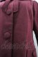 画像3: Fi.n.t / 丸襟コート F ワイン I-26-03-14-060-CA-CO-TE-ZI (3)
