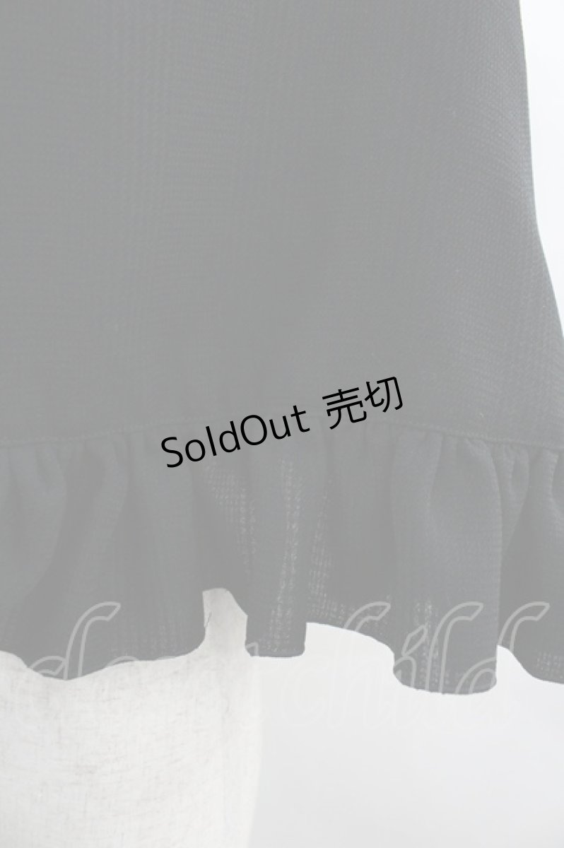 画像3: ATELIER PIERROT / フリルケープ  黒 I-26-03-14-061-EL-TO-TE-ZI (3)