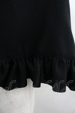 画像3: ATELIER PIERROT / フリルケープ  黒 I-26-03-14-061-EL-TO-TE-ZI
