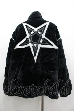 画像2: PINKSPINK / Detachable Sleeve Pentagram Embroidered Jacket  黒 I-26-03-14-062-PU-JA-TE-ZI
