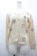 画像1: axes femme / 額縁刺繍カーディガン M アイボリー I-26-03-14-007-AX-TO-TE-ZI (1)