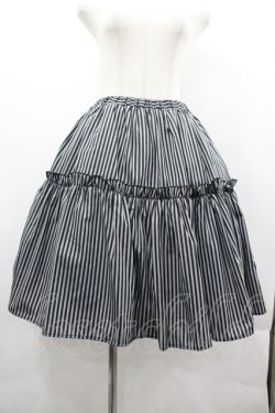 画像3: ATELIER PIERROT / ストライプベスト＆スカート  グレー×黒 I-26-03-14-069-EL-SK-TE-ZI