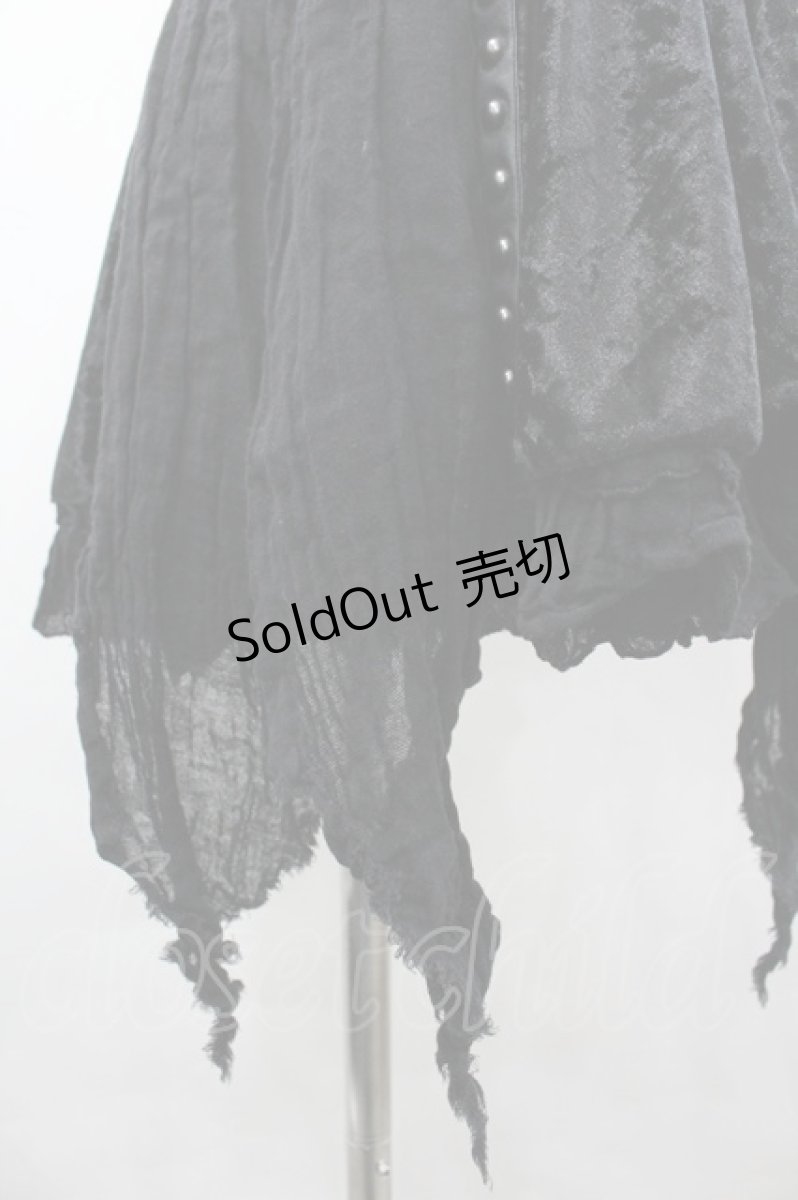 画像3: SEX POT ReVeNGe / コルセットデザインベルベットキャミワンピース  黒 I-26-03-14-070-SP-OP-SA-ZI (3)