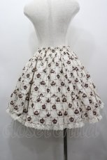 画像3: metamorphose / スワンレースフリルミニスカート  アイボリー I-26-03-14-073-ME-SK-TE-ZI (3)