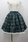 metamorphose / Romantic alphabetフリルスカート  グリーン I-26-03-14-074-ME-SK-TE-ZI