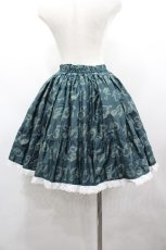 画像4: metamorphose / Romantic alphabetフリルスカート  グリーン I-26-03-14-074-ME-SK-TE-ZI (4)