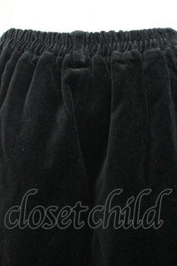 画像2: Fi.n.t / ラインテープベロアスカート F 黒×ベージュ I-26-03-14-075-CA-SK-TE-ZI