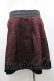 画像2: axes femme / シンデレラ風プリントスカート M ワイン I-26-03-14-076-AX-SK-TE-ZI (2)