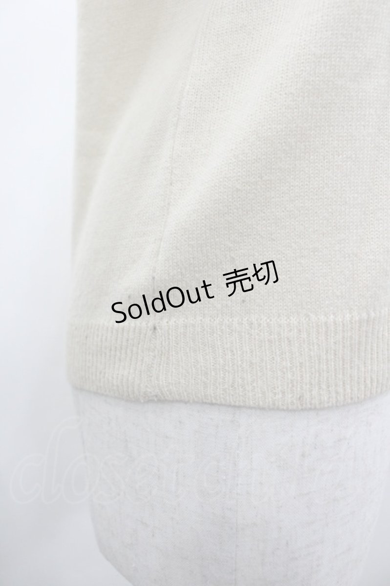 画像4: axes femme / 額縁刺繍カーディガン M アイボリー I-26-03-14-007-AX-TO-TE-ZI (4)