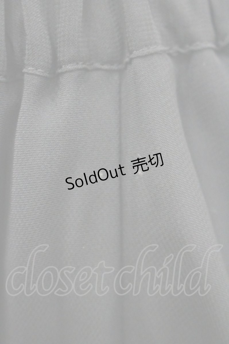 画像3: BPN / イレギュラーシフォンスカート M 黒 I-26-03-14-083-GO-BL-TE-ZI (3)