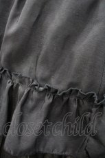画像3: ATELIER PIERROT / バッスルスカート  黒 I-26-03-14-085-EL-SK-TE-ZI (3)