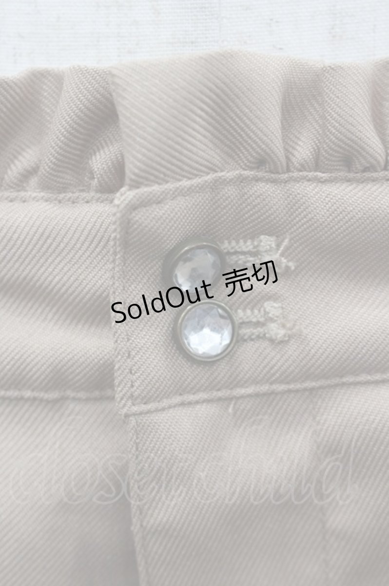 画像2: axes femme / スカラップショートパンツ M ベージュ I-26-03-14-089-AX-PA-TE-ZI (2)