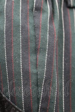 画像2: axes femme / ストライプショートパンツ M グリーン I-26-03-14-090-AX-PA-TE-ZI