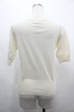 画像2: Fi.n.t / リボンボタンカーディガン  アイボリー I-26-03-14-009-CA-TO-TE-ZI