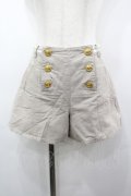 Fi.n.t / フロントマリンボタンショートパンツ  ベージュ I-26-03-14-093-CA-PA-SA-ZI