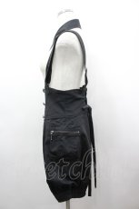 画像2: ALGONQUINS / サスペンダーバルーンパンツ F 黒 I-26-03-14-095-AL-PA-TE-ZI (2)