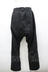 画像3: ALGONQUINS / サイド編上げサルエルパンツ F 黒 I-26-03-14-097-AL-PA-TE-ZI (3)