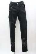 KILL STAR / フラップデニムパンツ S 黒 I-26-03-14-098-SL-OP-TE-ZI