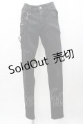 KILL STAR / フラップデニムパンツ S 黒 I-26-03-14-098-SL-OP-TE-ZI