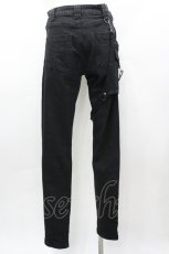 画像3: KILL STAR / フラップデニムパンツ S 黒 I-26-03-14-098-SL-OP-TE-ZI (3)