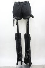 画像4: Qutie Frash / ブーツカバー付きショートパンツ  黒 I-26-03-14-099-QU-PA-SA-ZI (4)