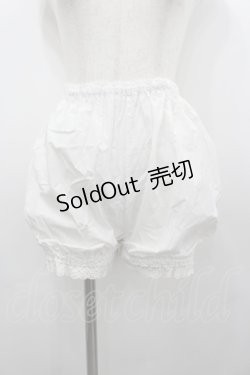 画像1: metamorphose / ブルマ  白 I-26-03-14-100-ME-PA-TE-ZI