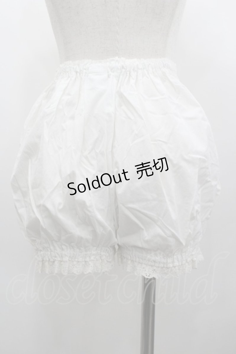 画像3: metamorphose / ブルマ  白 I-26-03-14-100-ME-PA-TE-ZI (3)