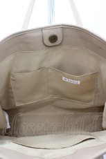 画像5: axes femme / A4レーススクエアトート  アイボリー I-26-03-14-103-AX-BG-HR-ZTK032 (5)