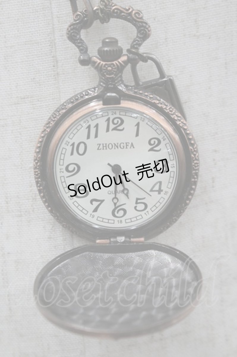 画像2: h.NAOTO / 懐中時計ペンダント  ブロンズ I-26-03-14-108-HN-ZA-TE-ZI (2)