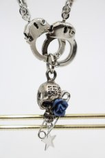 画像2: SEX POT ReVeNGe / 手錠×スカルイヤリング  シルバー I-26-03-14-116-SP-AC-TE-ZI (2)