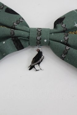 画像2: metamorphose / Dark night guardianリボンクリップ  グリーン I-26-03-14-118-ME-AC-TE-ZI