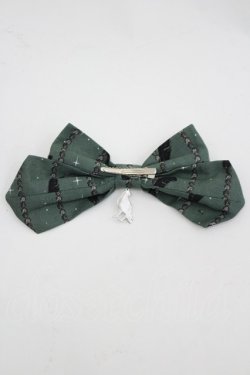 画像3: metamorphose / Dark night guardianリボンクリップ  グリーン I-26-03-14-118-ME-AC-TE-ZI