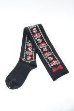 画像1: metamorphose / ストロベリーガーデンオーバーニー  黒×赤 I-26-03-14-120-ME-ZA-TE-ZI (1)