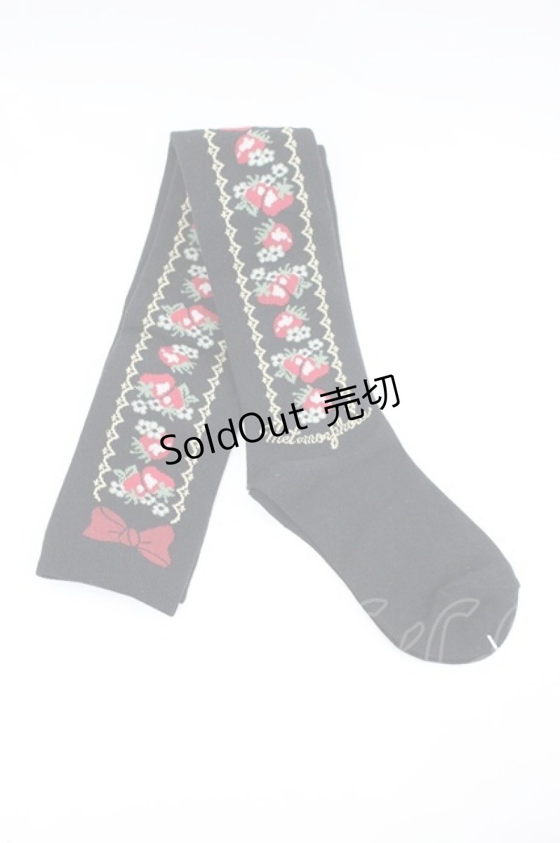 画像2: metamorphose / ストロベリーガーデンオーバーニー  黒×赤 I-26-03-14-120-ME-ZA-TE-ZI (2)